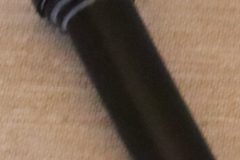 Dörrlåsknapp Svart  1941-60 GM