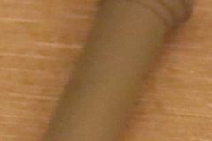 Dörrlåsknapp Silverblå  1941-60 GM