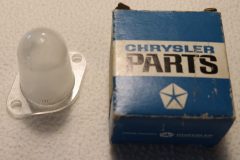 Glas till nummerskyltsbelysning