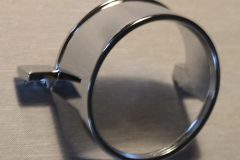 Kromring på baklampsglas