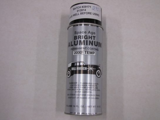 Space Age Bright Aluminum Sprayfärg