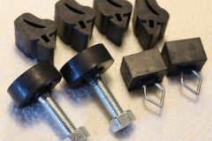 Komplett sats med anslagsgummi huv