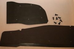 Torpedisolering med clips  1965-66 Pontiac utan A/C