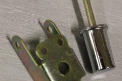 Knapp för dörrhandtag