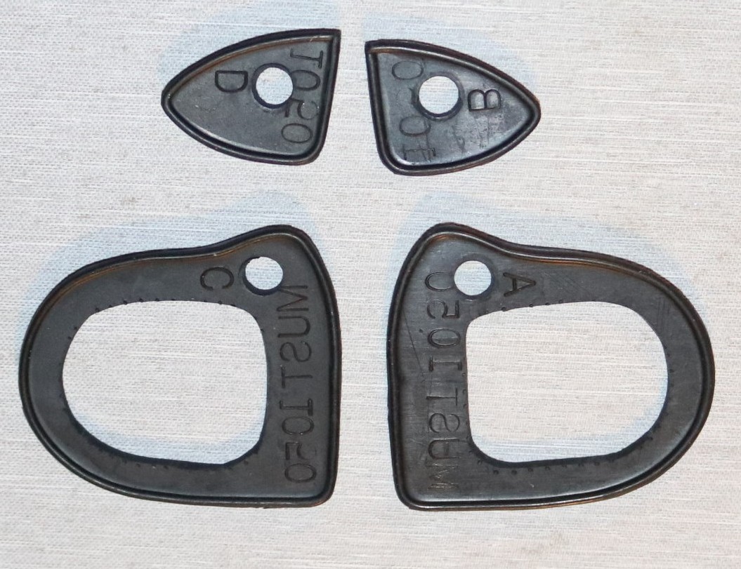 Dörrhandtagspackningar 1960-70 Ford, Mercury