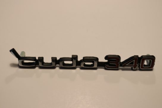 Emblem "Cuda 340"