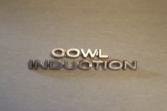 Emblem "Cowl Induction"