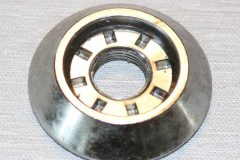 Kromring runt fläktknapp