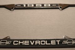 Nummerskyltsram, Chevrolet