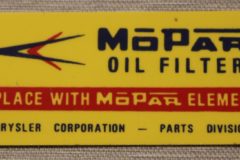Oil Filter Dekal Mopar 1955-56