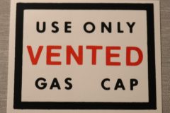 Vented Gas Cap Dekal Mopar 1955-59