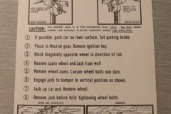 Jack Instruction Dart 1965-66