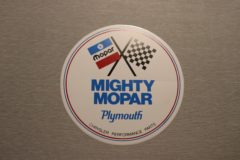 Mighty Mopar Dekal Plymouth 5 1/2