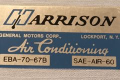 Harrisson Air Cond. Dekal 1967 Buick
