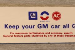 Keep Your GM All GM Dekal Buick GS 1968