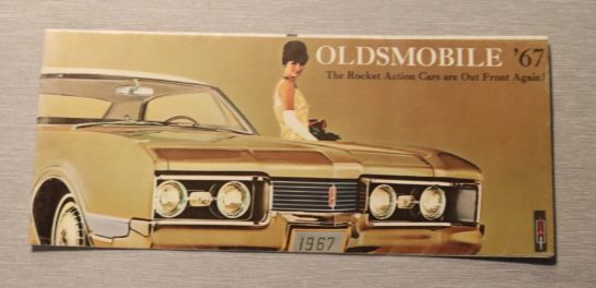 Försäljningsbroschyr 1967 Oldsmobile