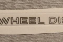 4 Wheel Disc Door Handle Dekal Trans AM 1979-81