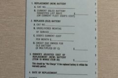 Delco Battery Owners Certificate Chevrolet 1961-64