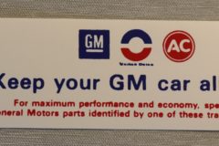 Keep Your GM All GM Dekal Oldsmobile 1968-69