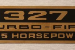 Ventilkåps Dekal Chevrolet 327" Turbo-Fire 275 HP