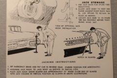 Jack Instruction Dekal Mercury 1958