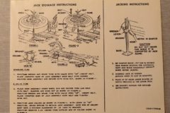 Jack Instruction Dekal , Mercury 1966