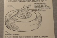 Jack Instruction Dekal Ford Fullsize 1964
