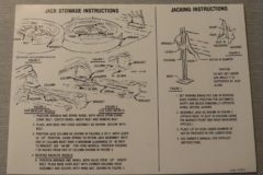 Jack Instruction Dekal Ford Galaxie, LTD 1965