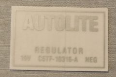 Voltage Regulator Dekal Ford 1965-66
