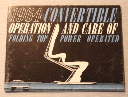 Convertible Top Operation Manual