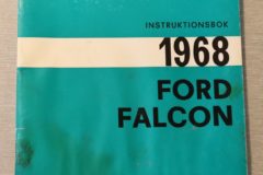 Instruktionsbok, Falcon 1968