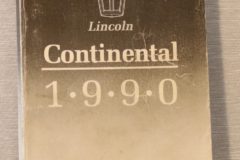 Instruktionsbok, Lincoln 1990