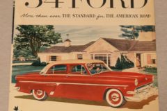 Försäljningsbroschyr 1954 Ford