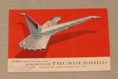 Försäljningsbroschyr T-Bird 1958