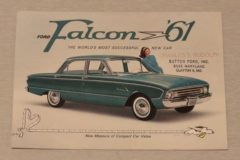Försäljningsbroschyr Falcon 1961