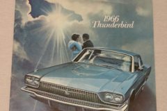 Försäljningsbroschyr Thunderbird 1966