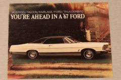 Försäljningsbroschyr Ford 1967
