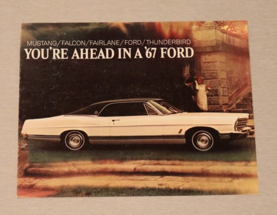 Försäljningsbroschyr Ford 1967