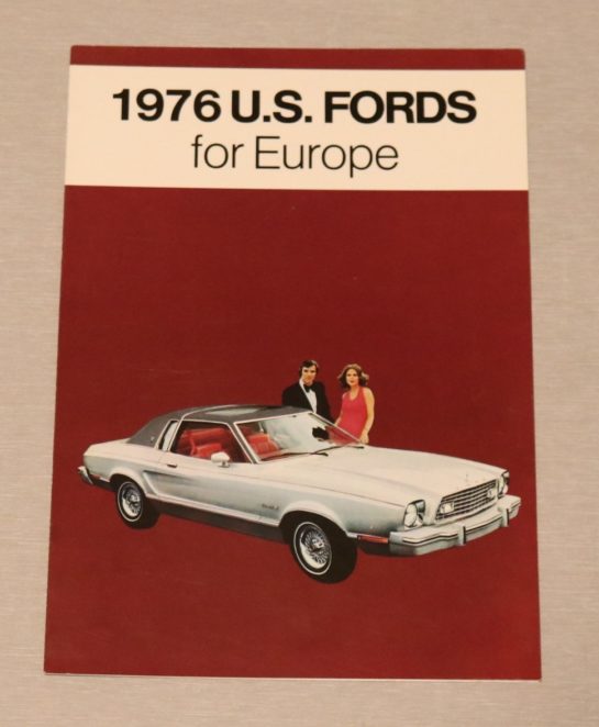 Försäljningsbroschyr Ford 1976