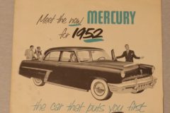 Försäljningsbroschyr Mercury 1952