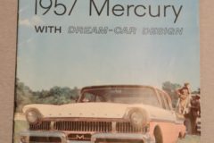 Försäljningsbroschyr 1957 Mercury