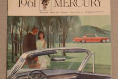 Försäljningsbroschyr Mercury 1961