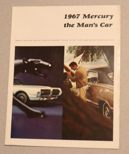 Försäljningsbroschyr 1967 Mercury