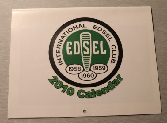 Edsel Kalender 2010