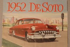 Försäljningsbroschyr DeSoto 1952