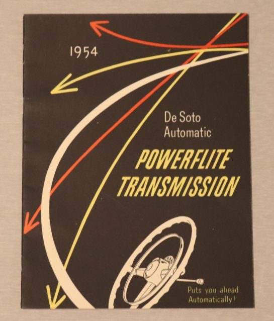 Försäljningsbroschyr DeSoto 1954