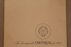 Försäljningsbroschyr Imperial 1964