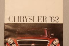 Försäljningsbroschyr Chrysler 1962