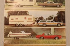 Försäljningsbroschyr Chrysler & Plymouth 1975