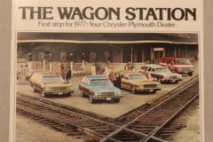 Försäljningsbroschyr Chrysler & Plymouth STW 1977